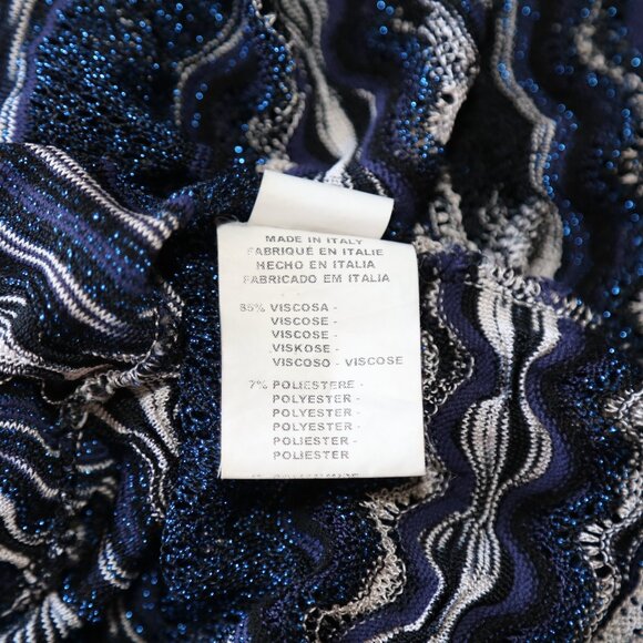 Gorgeous Missoni made in Italy V neck knit midi dress US Size 6 - Picture 10 of 10